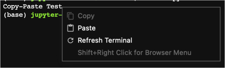 Salin-tempel di Terminal